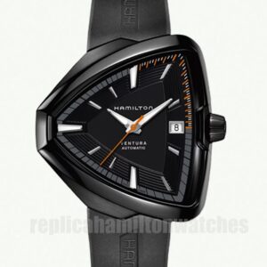 Replica Hamilton Watches Ventura Automatic Black Dial Men's 42mm H24585331